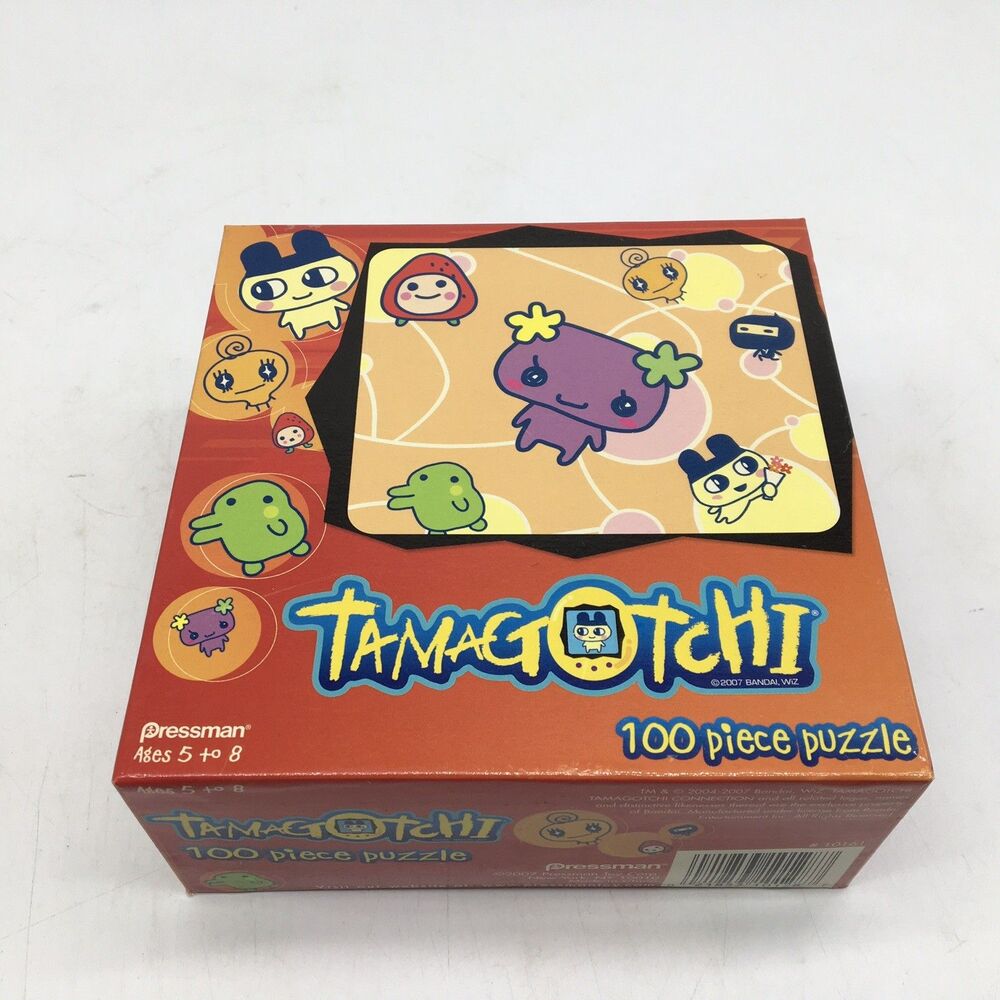 New Tamagotchi 100 Piece Puzzle 2007 Pressman Vintage SEALED